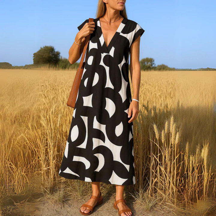 Tatiana™ | Robe Maxi à Détails Ajourés
