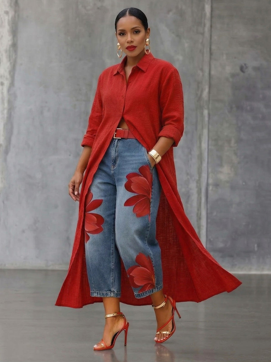 Sophia - Robe Florale Élégante