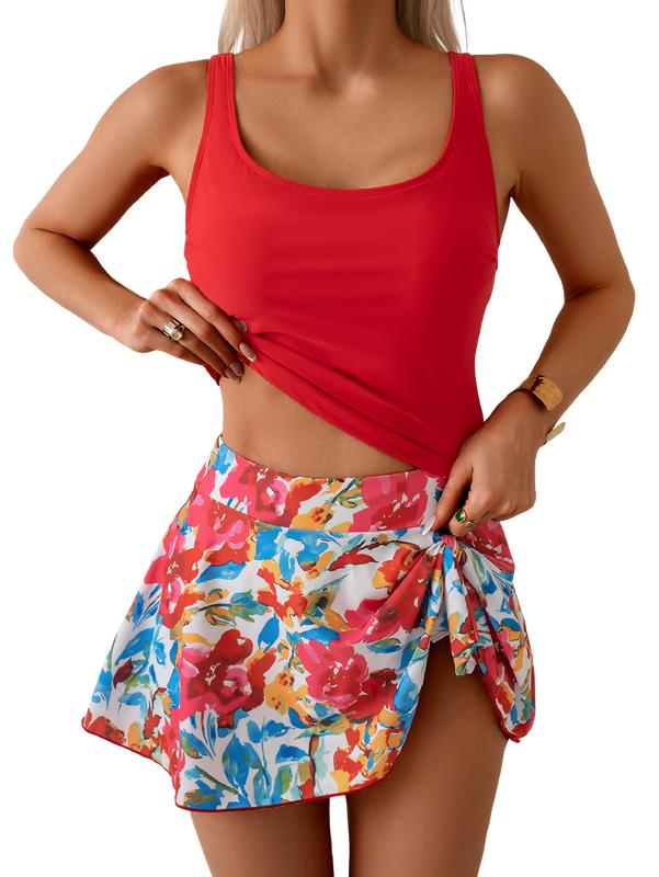 Ensemble Tankini Jupe Flatteur