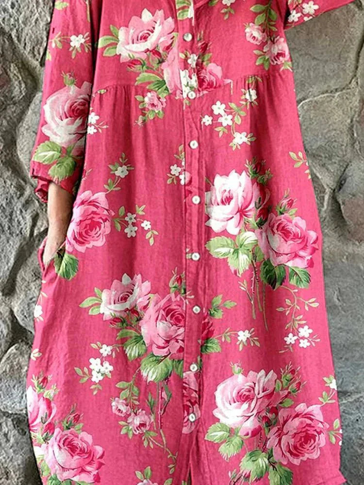 Nira | Robe Fleurie Art