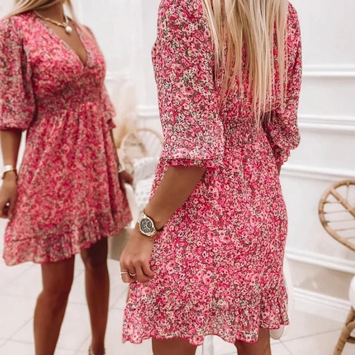 Keely | Robe Florale Élégante