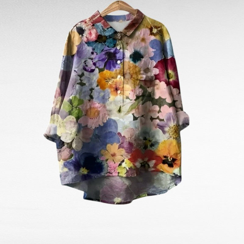 Élodie | Blouse Élégante d'Été