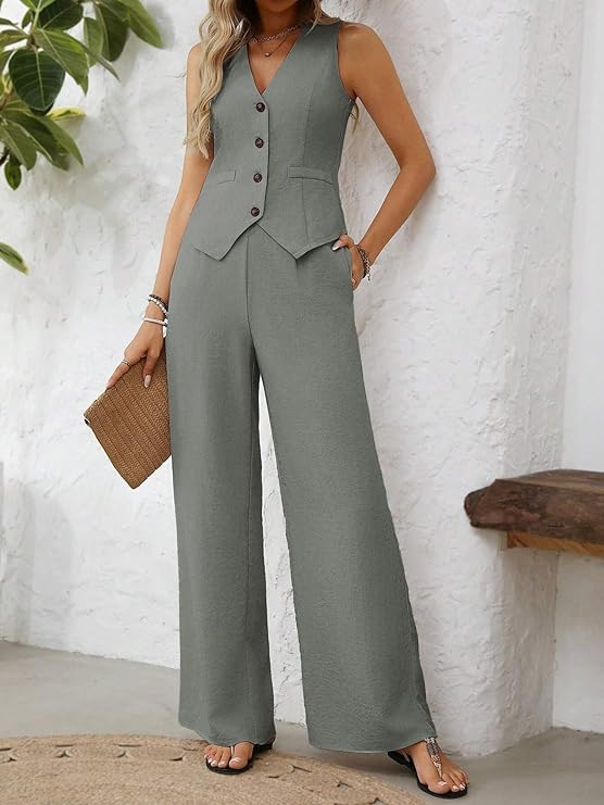 Sofía | Ensemble Gilet + Pantalon