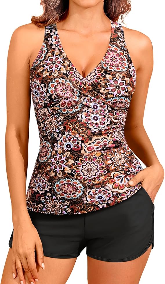 Ensemble Tankini Maintien Renforcé