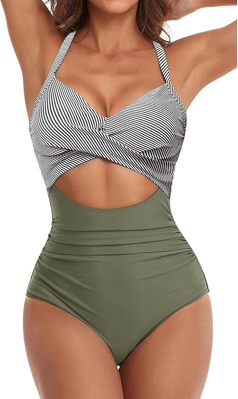 Maillot de Bain Sculptant Froncé Maintien Renforcé