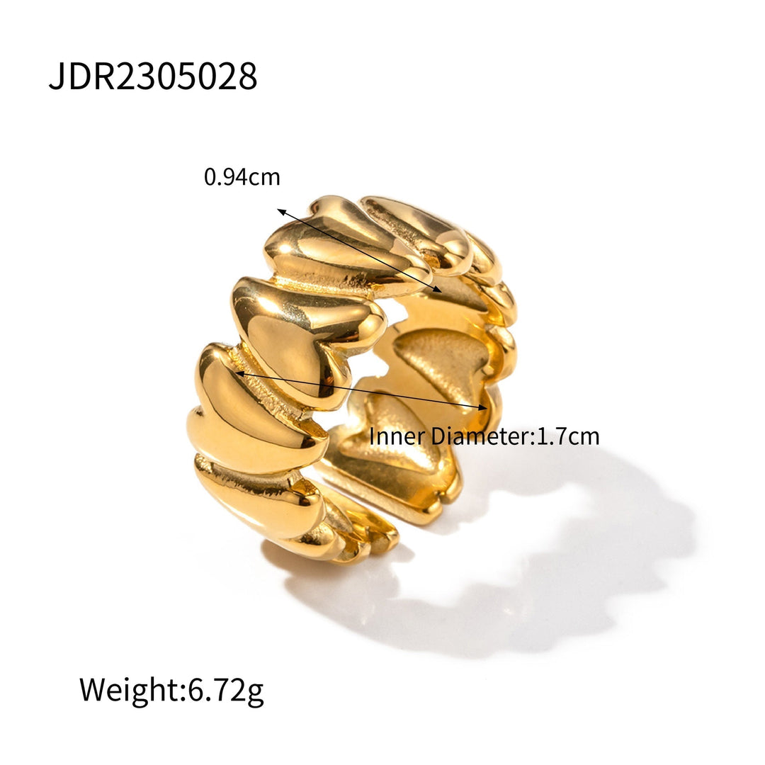 Lucas & Lèa Paris | Bague cœurs infini