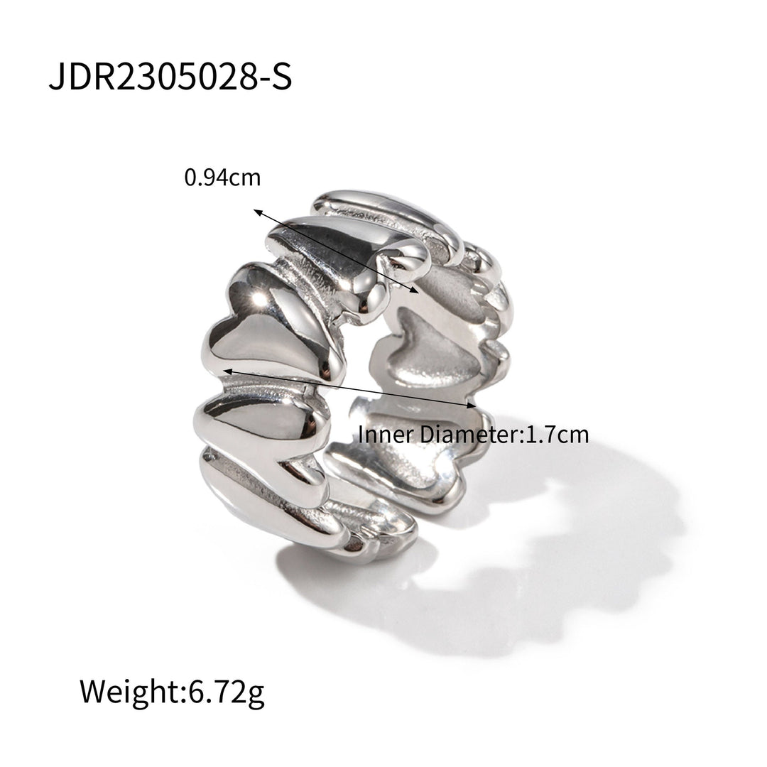 Lucas & Lèa Paris | Bague cœurs infini