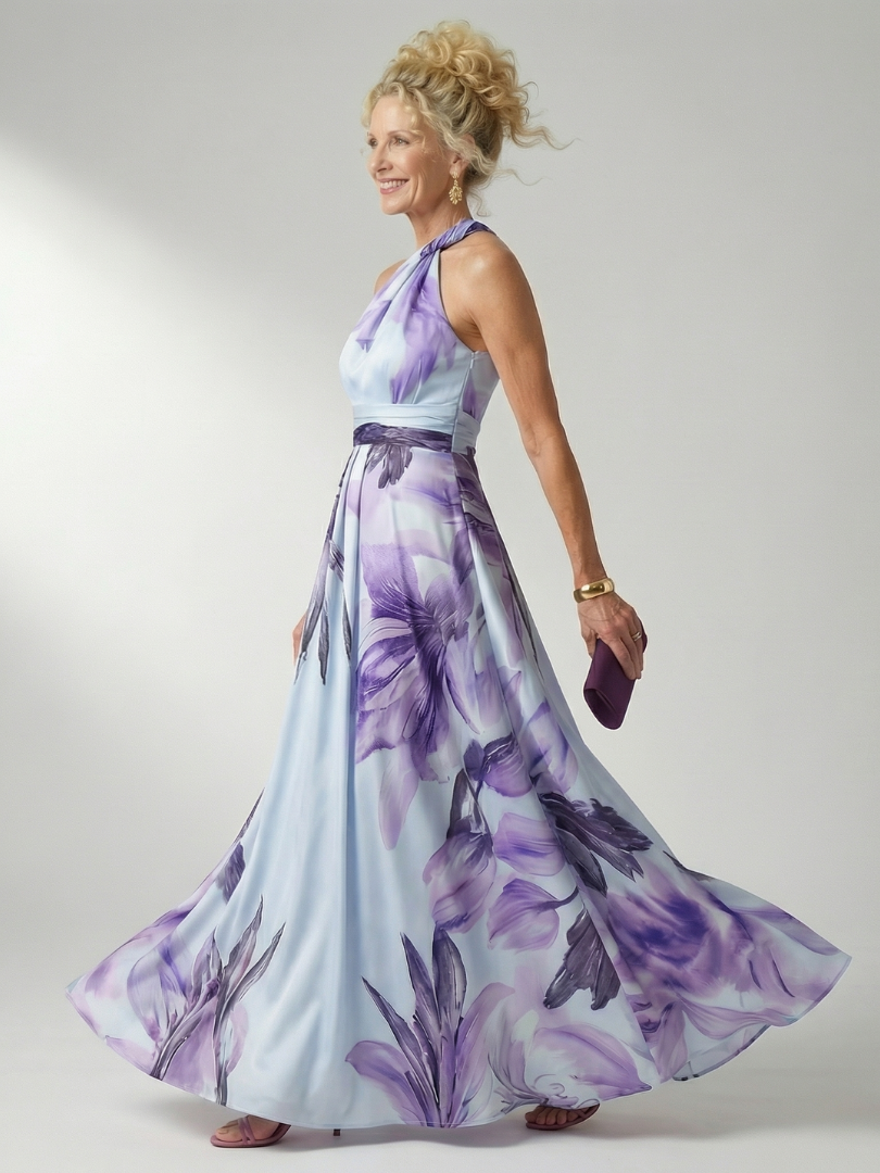 Emilia | Robe maxi florale