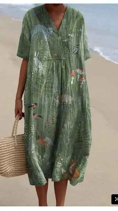 Lina | Robe Fleurie Vintage