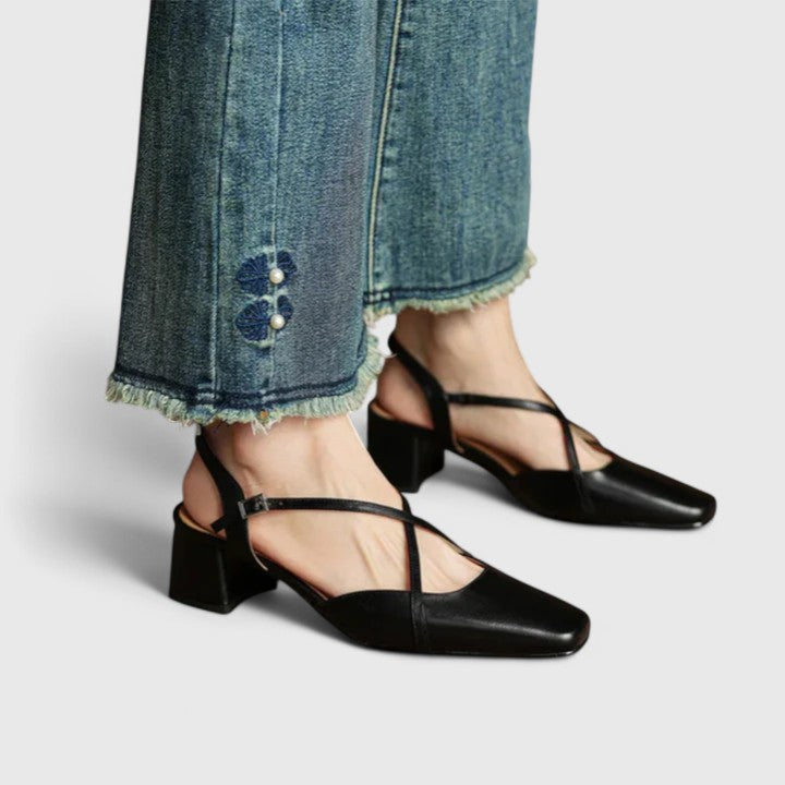 Evana - Sandales à Talon Chic