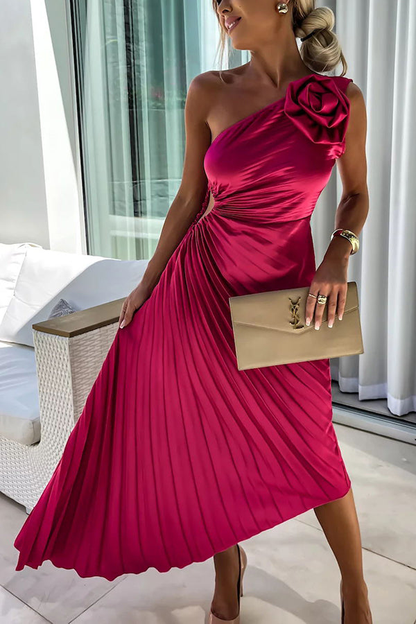 Lizbeth - Robe Maxi à Épaules Dénudées Fleurie