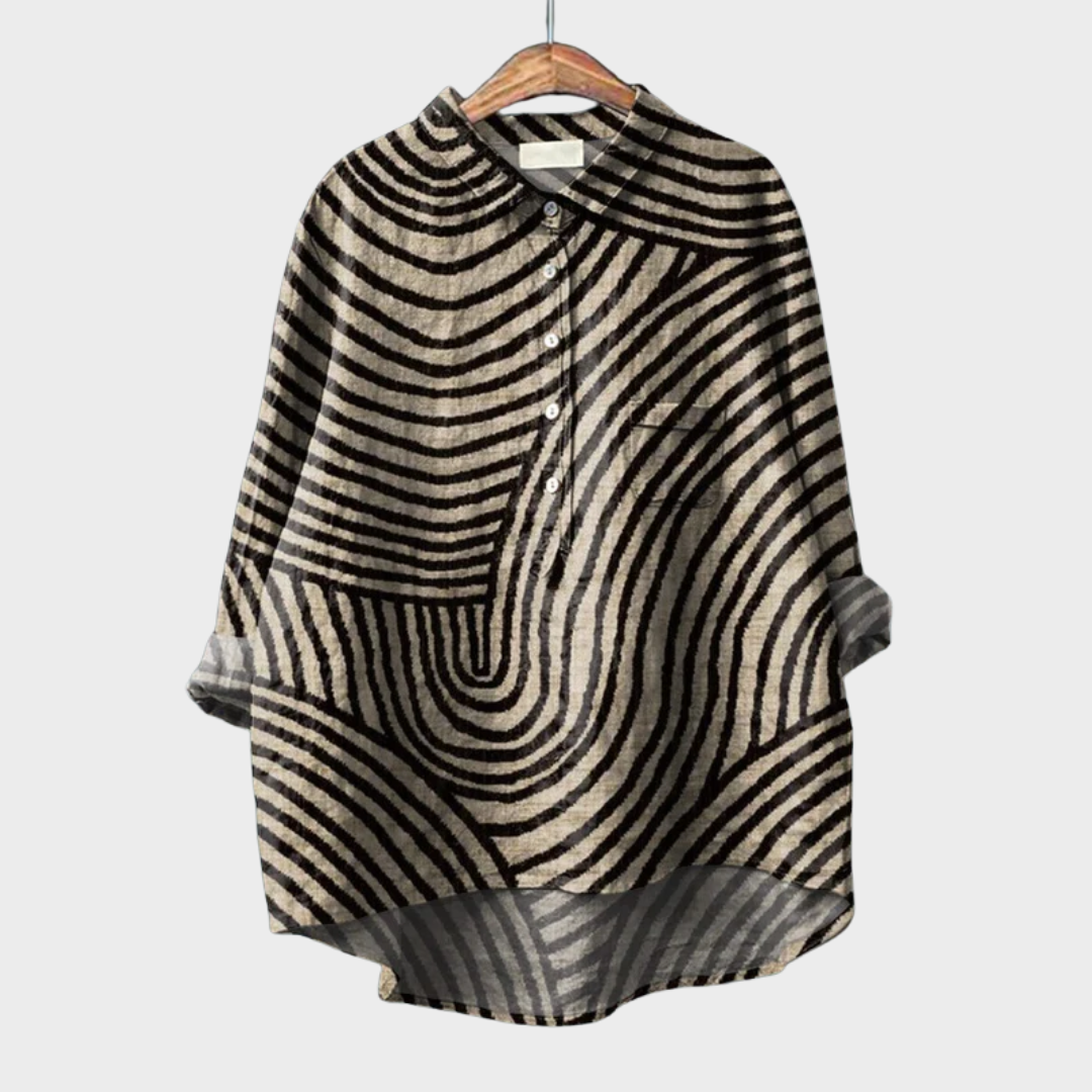 Melina | Élégante Blouse d'Été