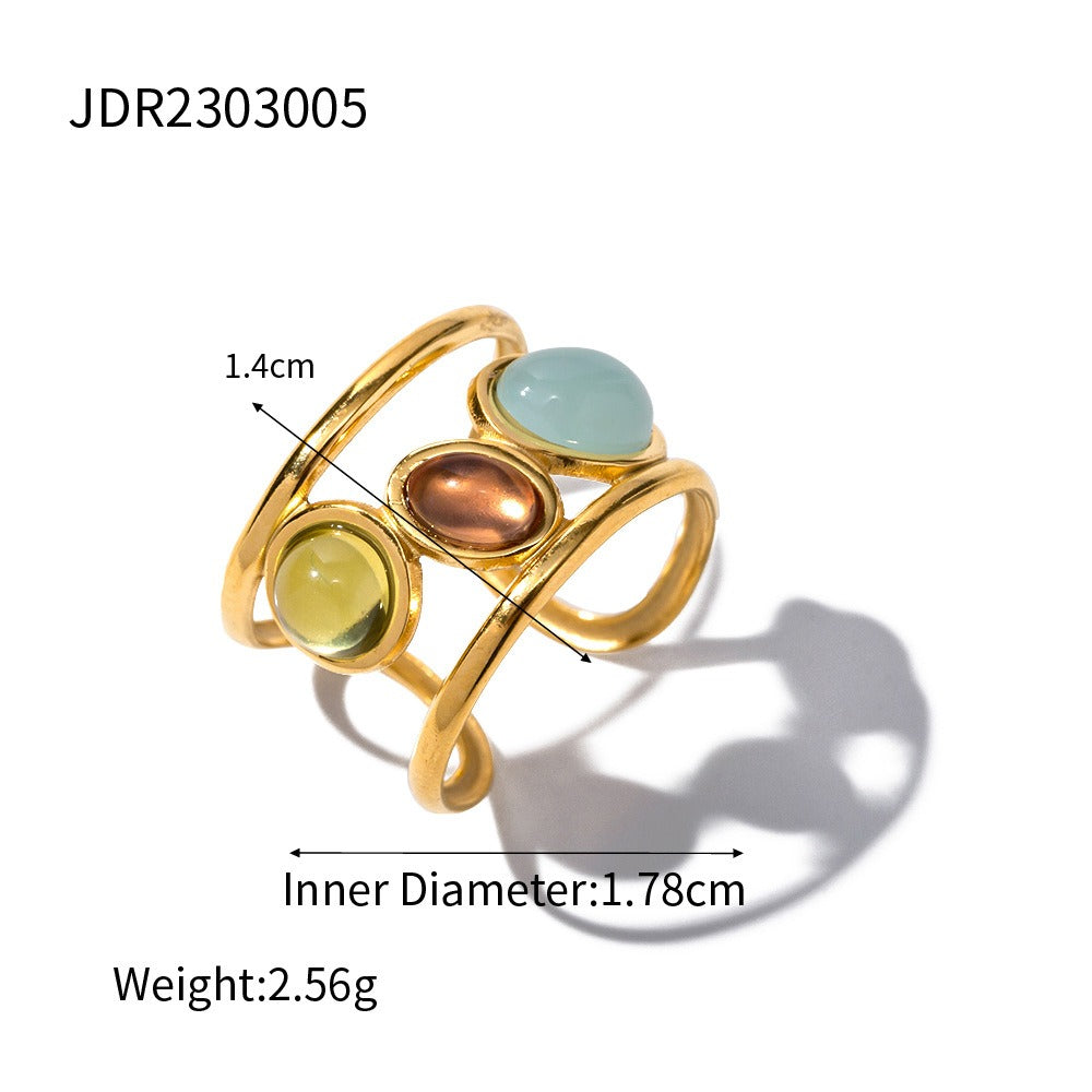 Lucas & Lèa Paris | Bague trio élégante
