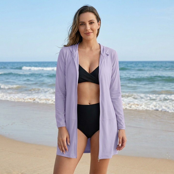Protection UPF 50+ Veste de Plage Légère