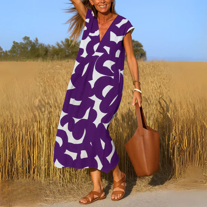 Tatiana™ | Robe Maxi à Détails Ajourés