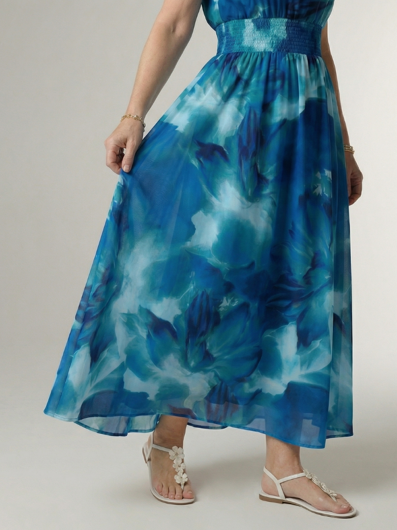 Martina | Robe midi halter