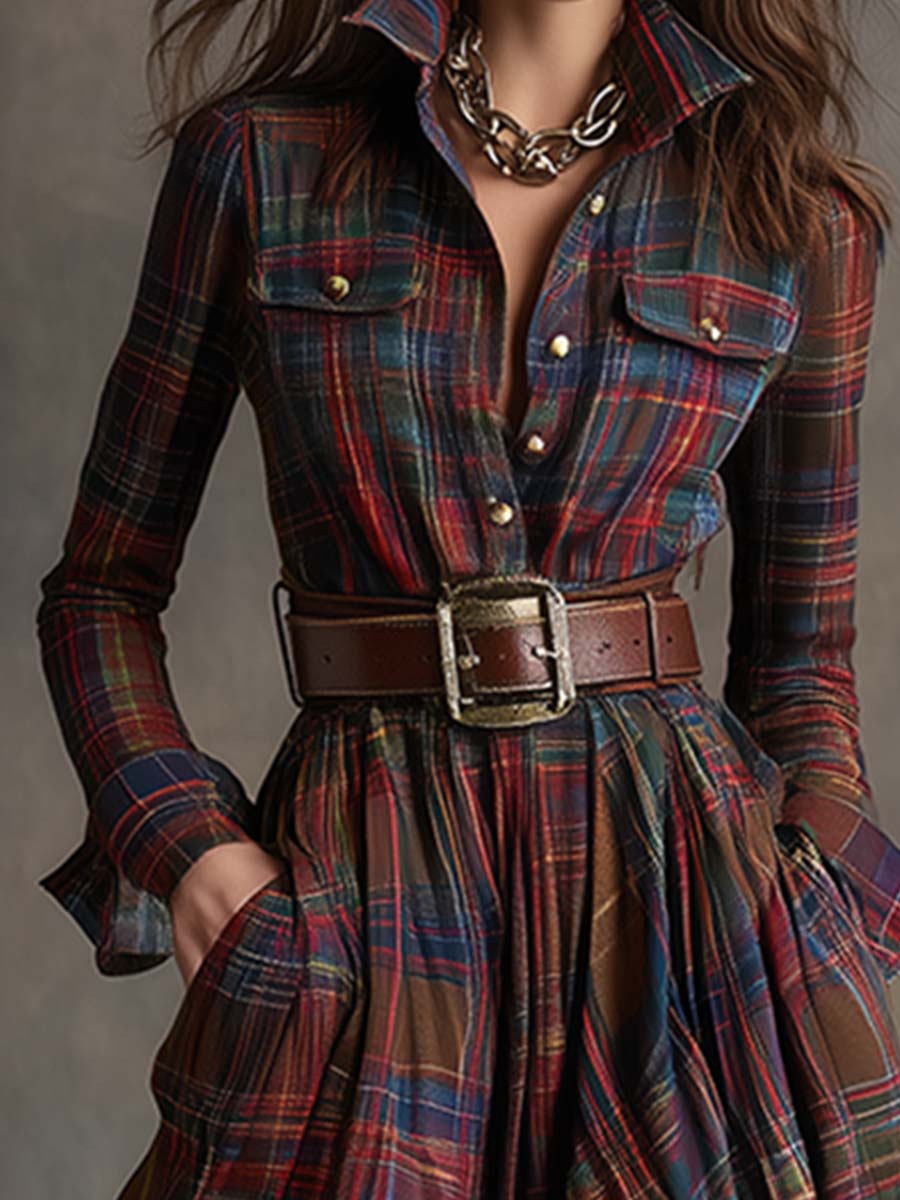 Harriet | Robe Chemise Ceinturée