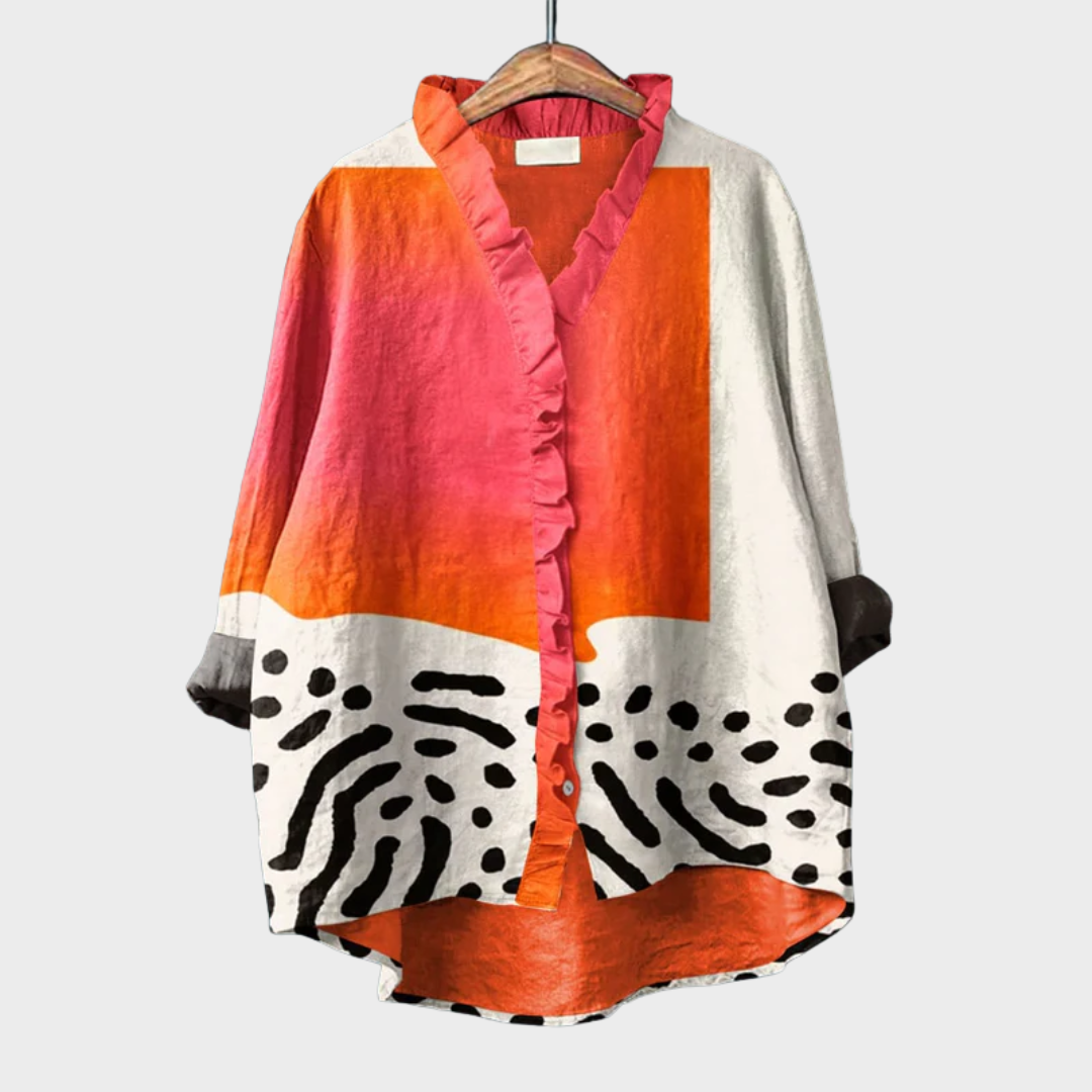 Melinda | Élégante Blouse d'Été