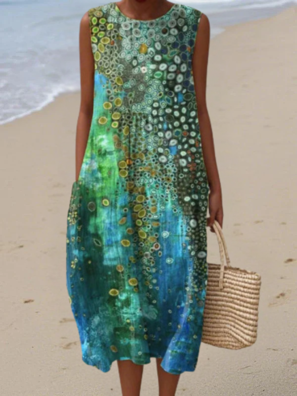 Robe Midi Zara Reef