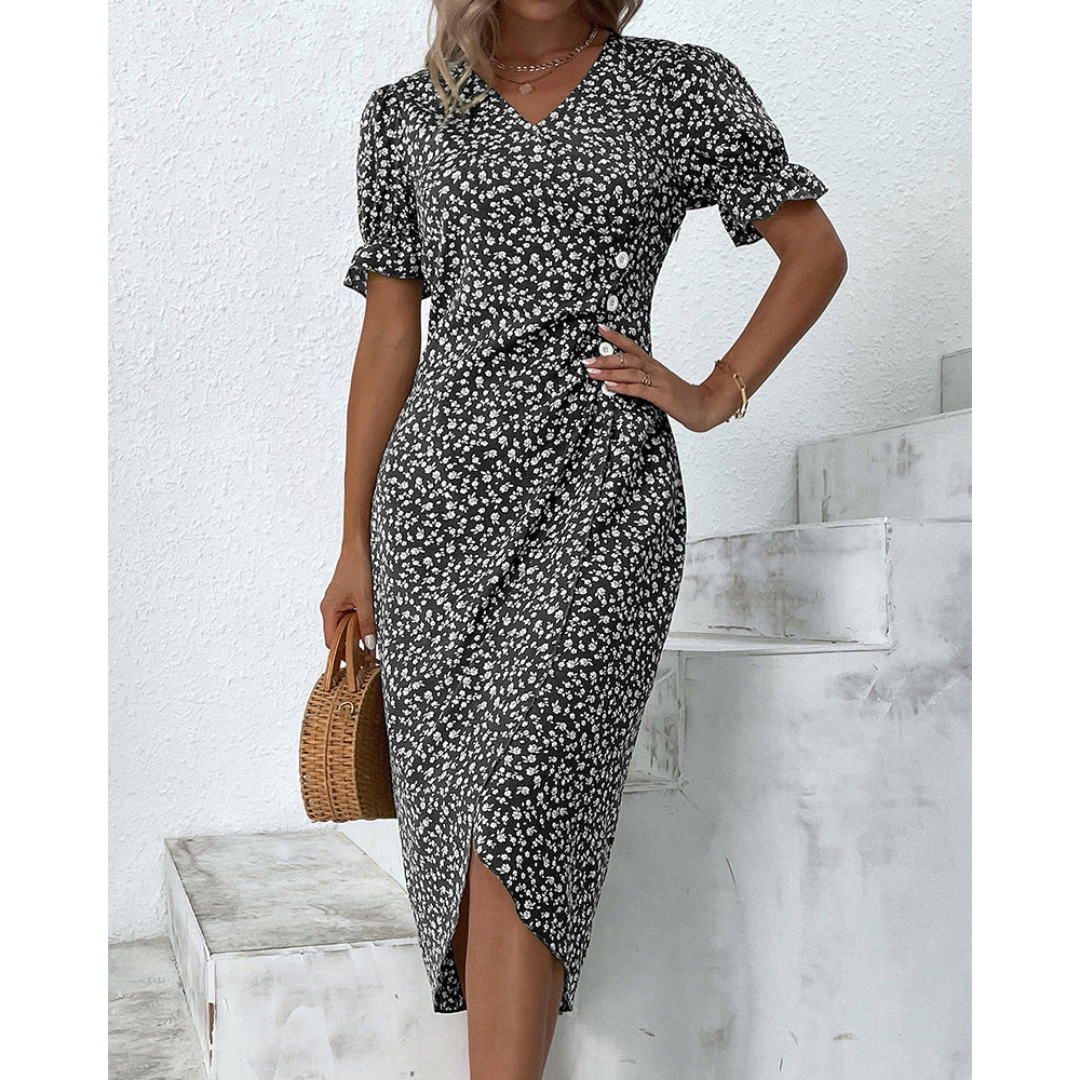 Miri™ | Robe Wrap Élégante