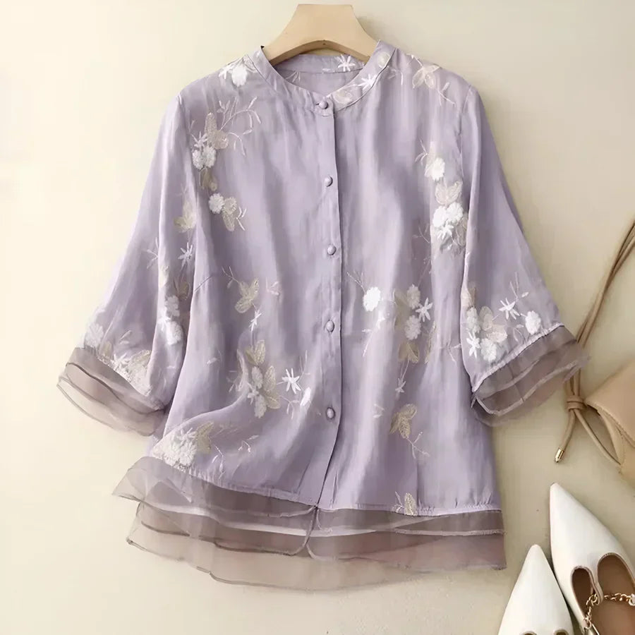 Nicole | Blouse en Coton Léger
