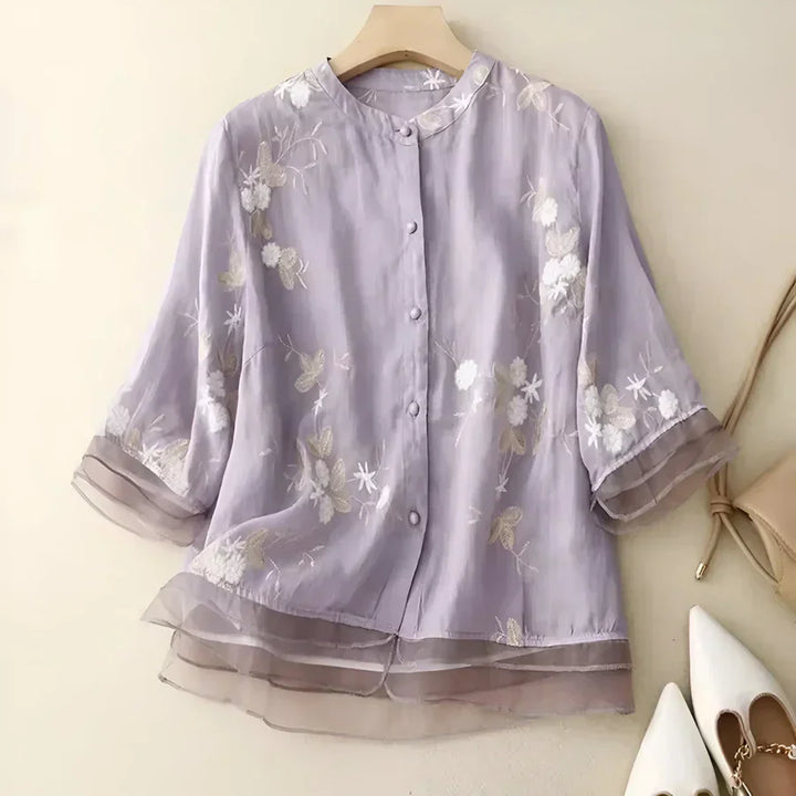 Nicole | Blouse en Coton Léger