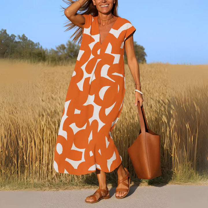 Tatiana™ | Robe Maxi à Détails Ajourés