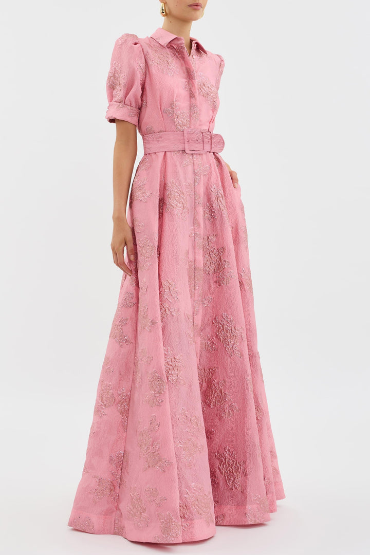 Aria™ | Robe avec Manches Bouffantes Courtes
