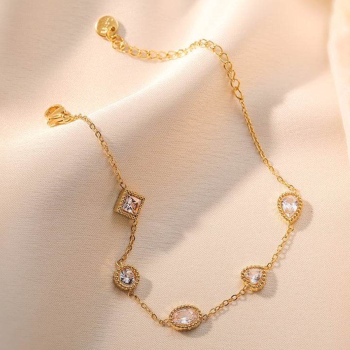 Lucas & Lèa Paris | Bracelet élégant émeraude