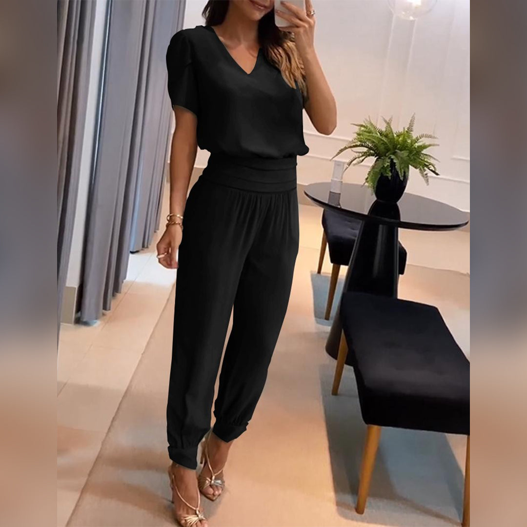 Shyamala | Ensemble Casual à Manches Courtes pour Femmes