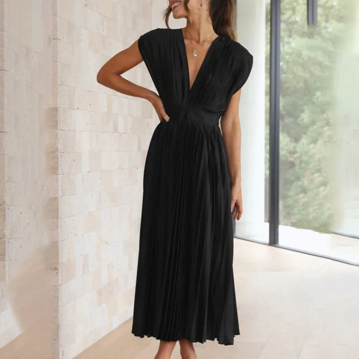 Marni™ | Robe Midi Plissée Intemporelle