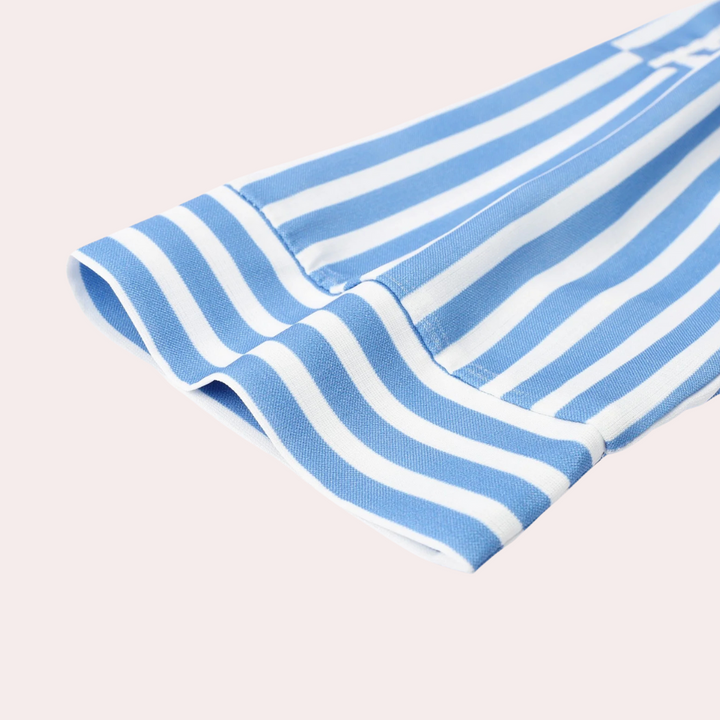 Noa | Robe Midi Rayée Décontractée