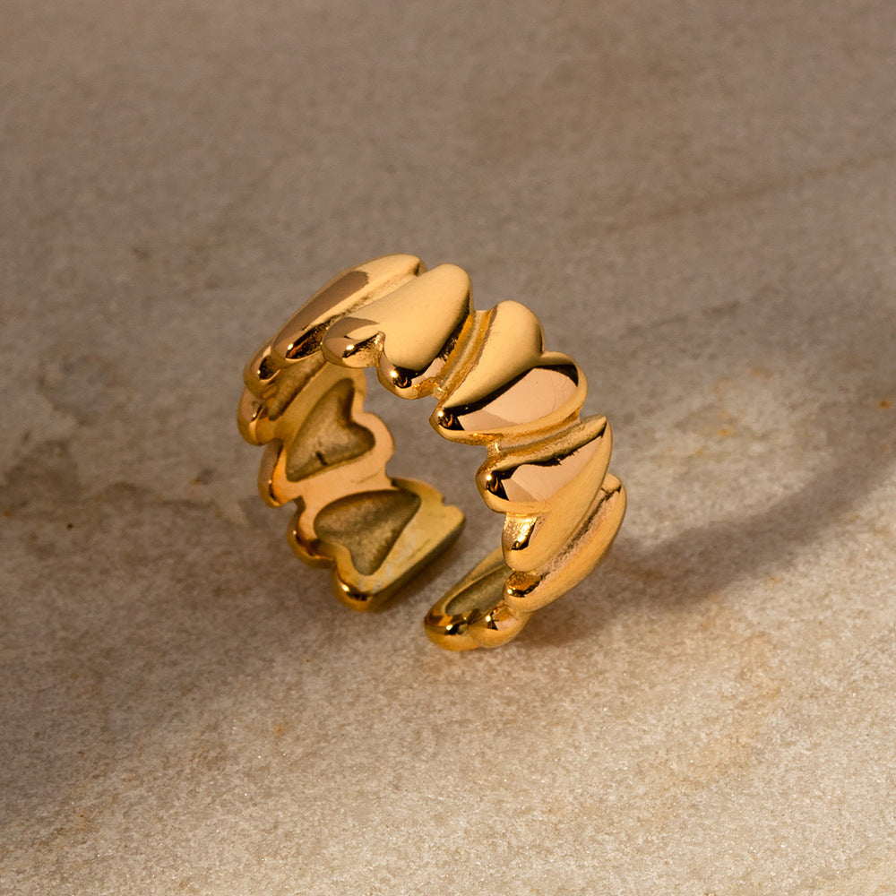 Lucas & Lèa Paris | Bague cœurs infini