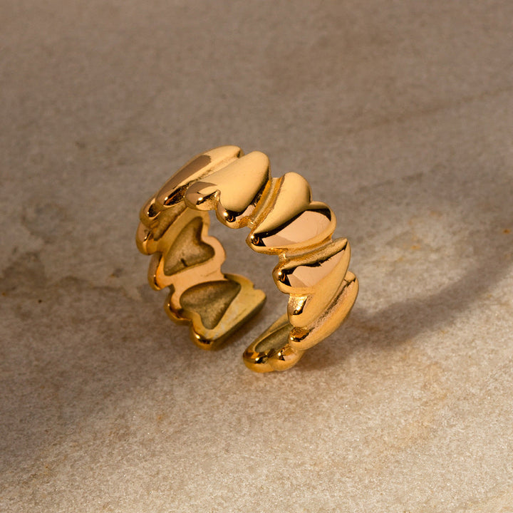 Lucas & Lèa Paris | Bague cœurs infini