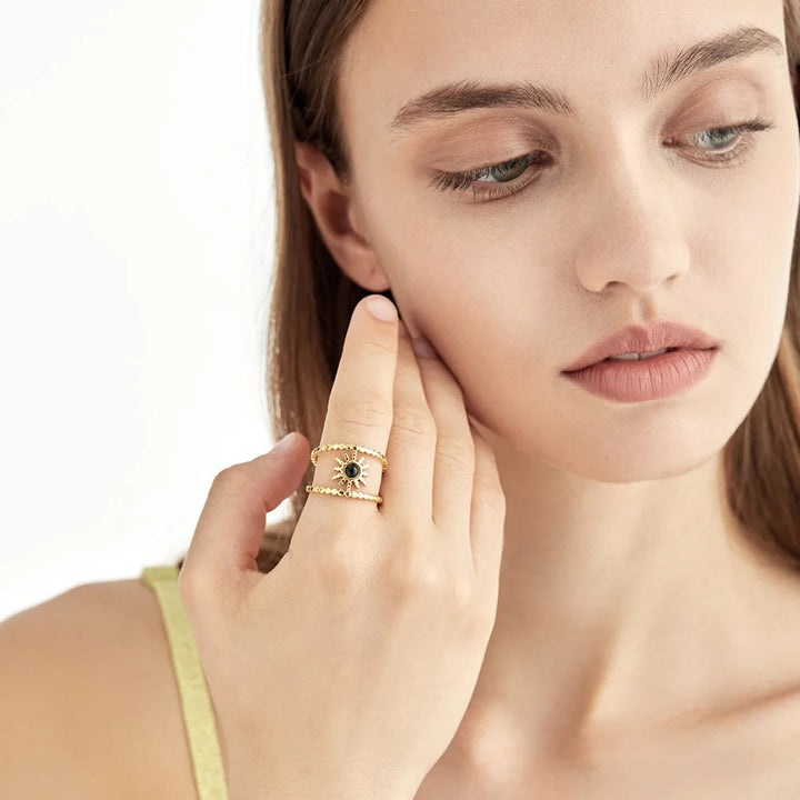 Lucas & Lèa Paris | Bague soleil éclatant