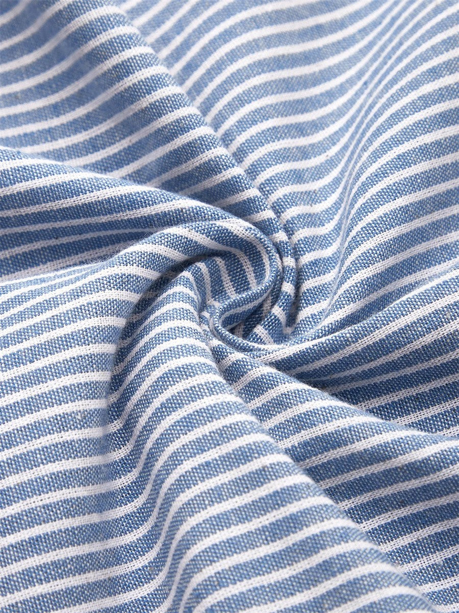 Ashley | Robe Midi Rayée