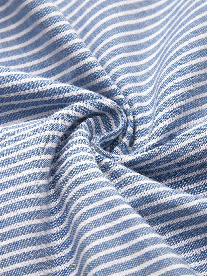 Ashley | Robe Midi Rayée