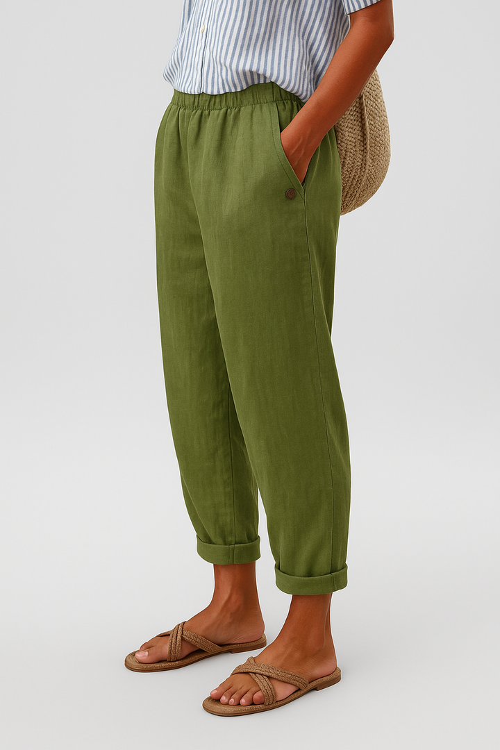 Noraya | Pantalons Élégants avec Poches Latérales