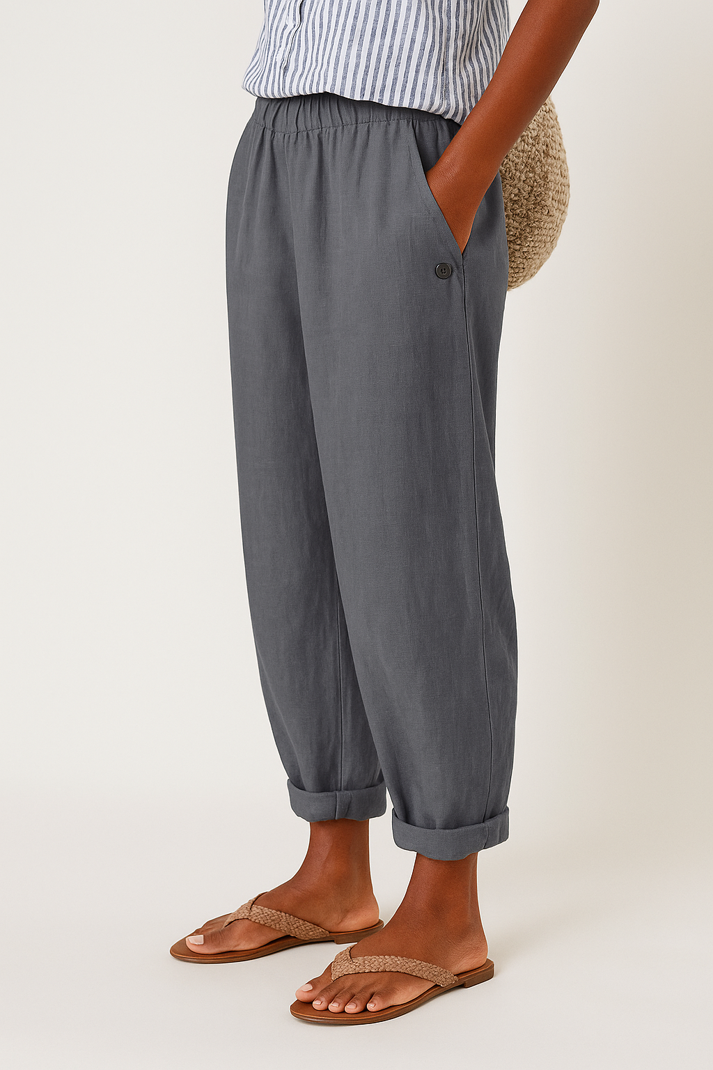 Noraya | Pantalons Élégants avec Poches Latérales