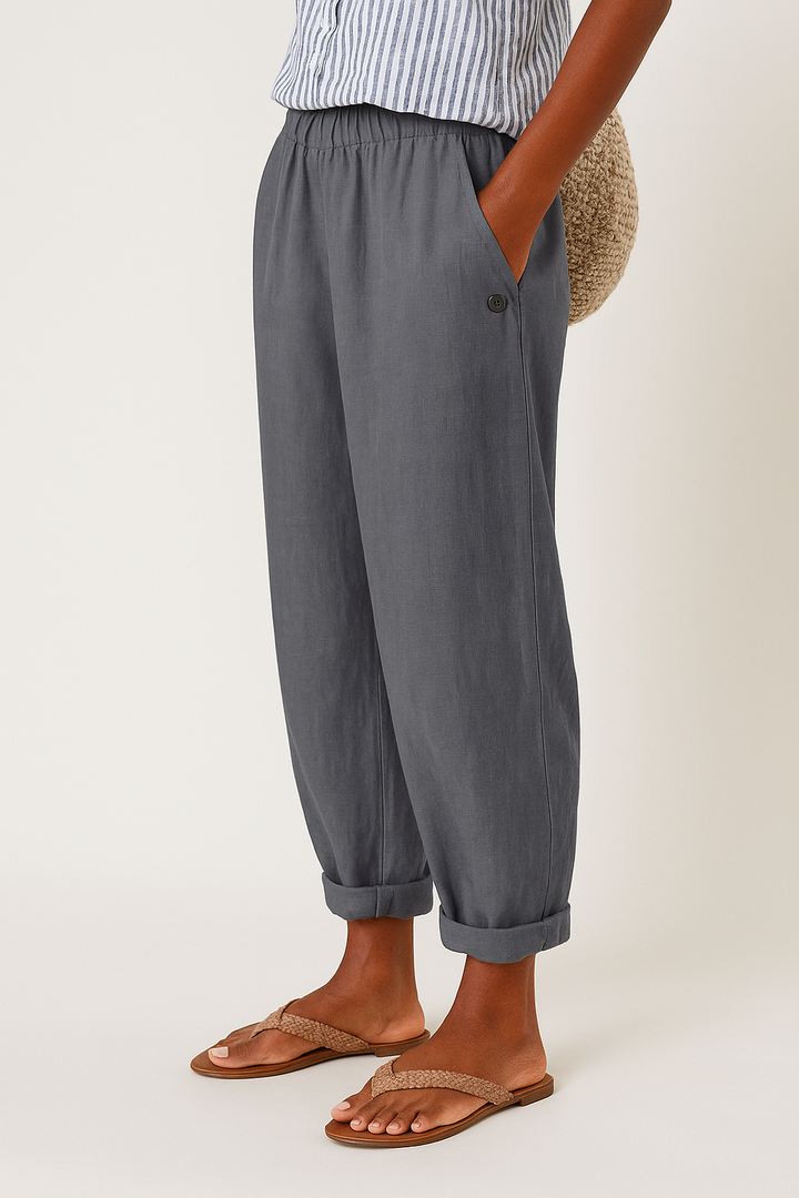 Noraya | Pantalons Élégants avec Poches Latérales