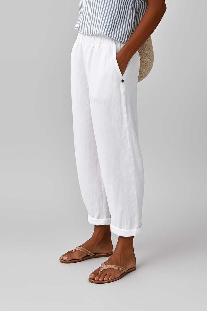 Noraya | Pantalons Élégants avec Poches Latérales