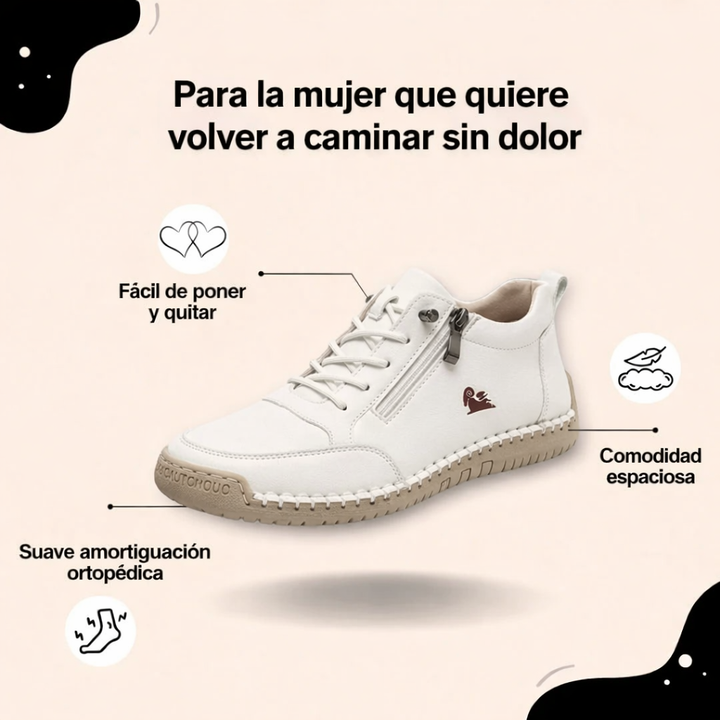 Mira – Chaussures orthopédiques confortables avec fermeture éclair