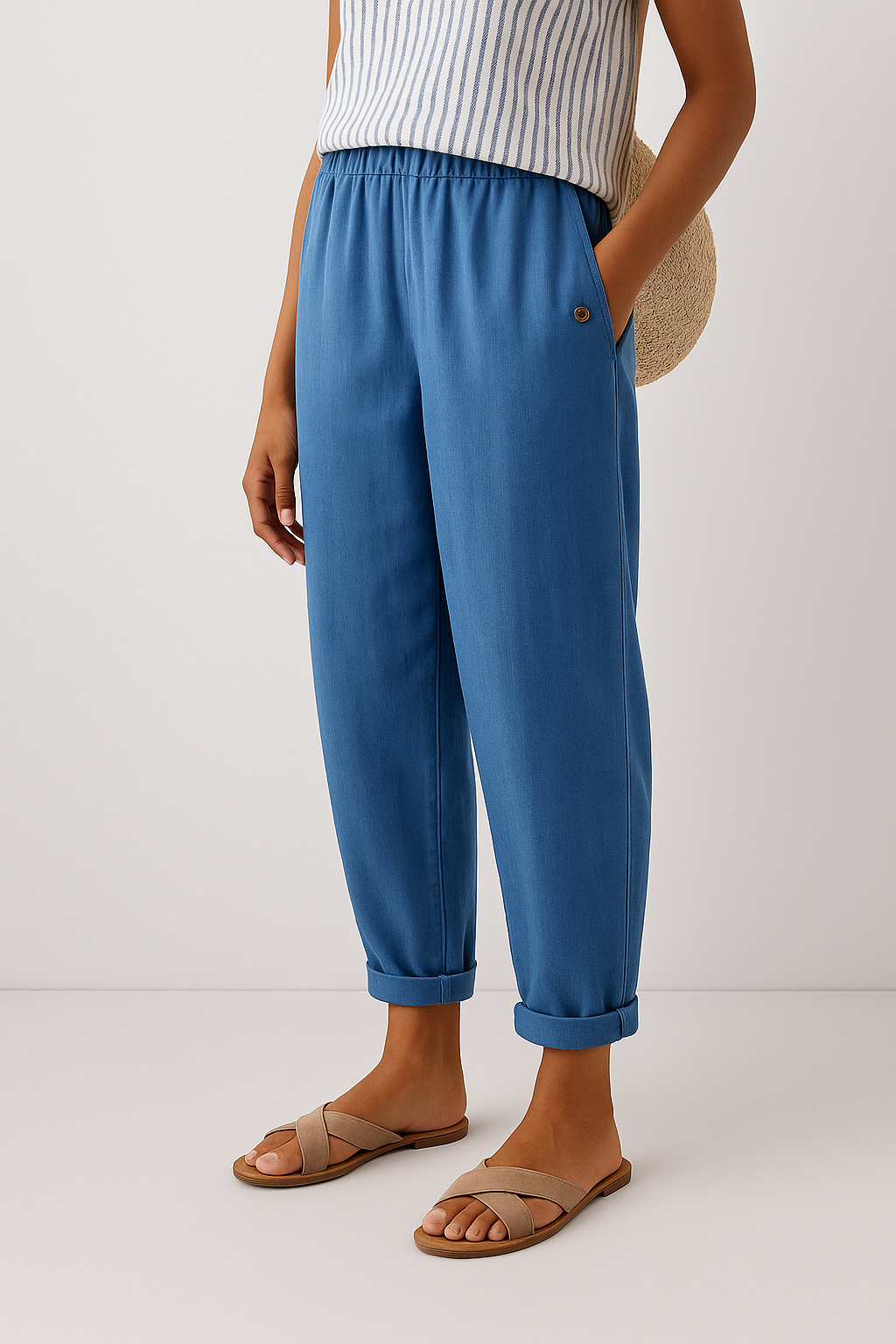 Noraya | Pantalons Élégants avec Poches Latérales