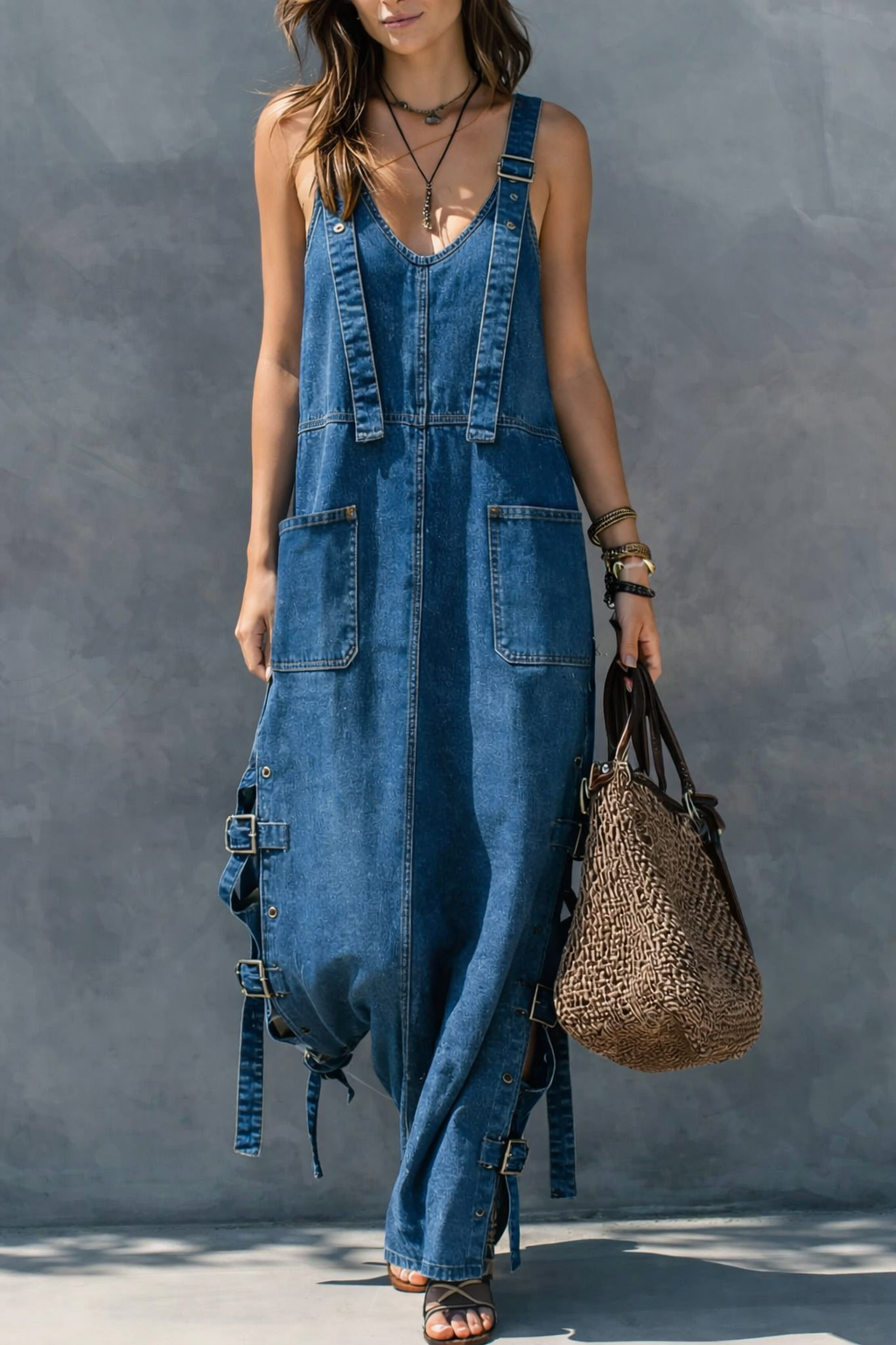 Harper | Jean mono avec taille élastique