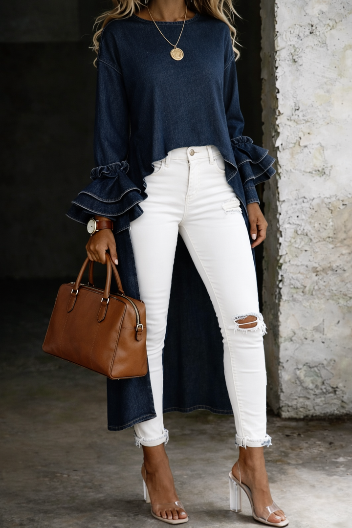 Ashley | Haut Chemise Casual