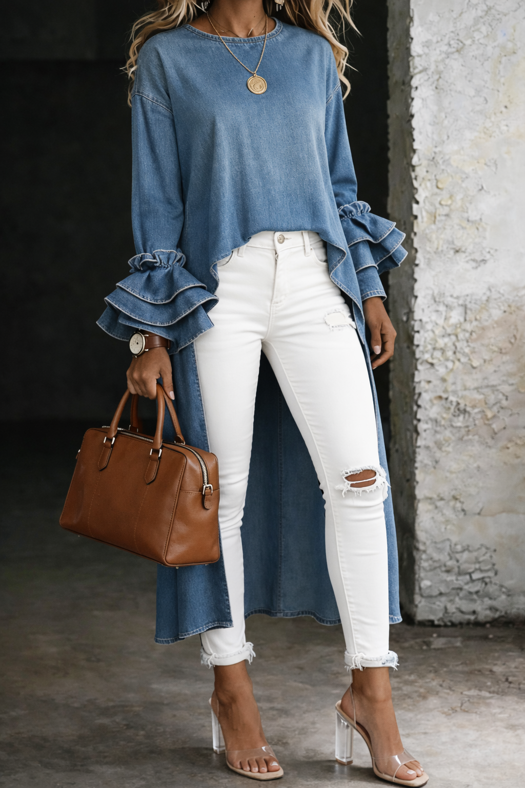 Ashley | Haut Chemise Casual