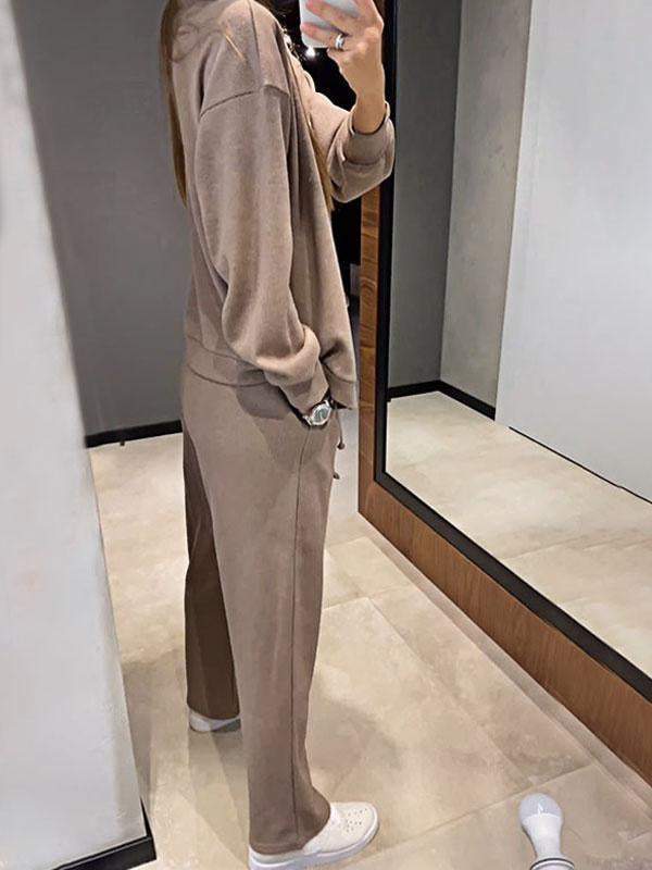 Cardigan et Pantalons – Élégance Douce et Confort Absolu – Giulia