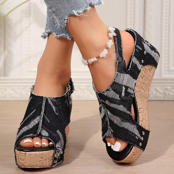 Deni | Sandales à talons