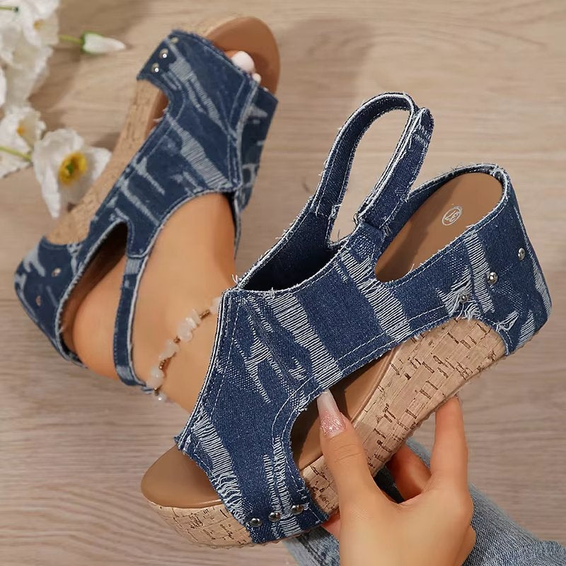Deni | Sandales à talons
