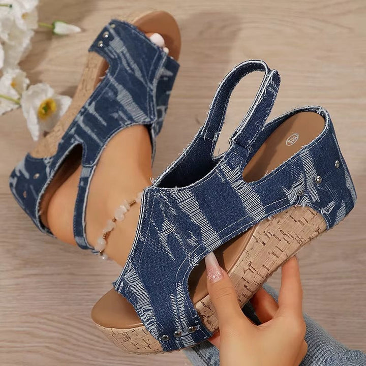Deni | Sandales à talons